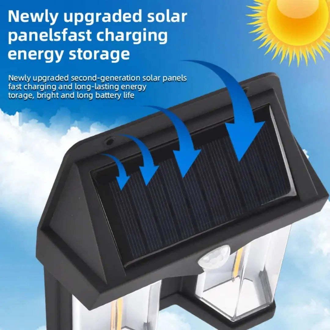 Lampe Solaire Double-Tête.