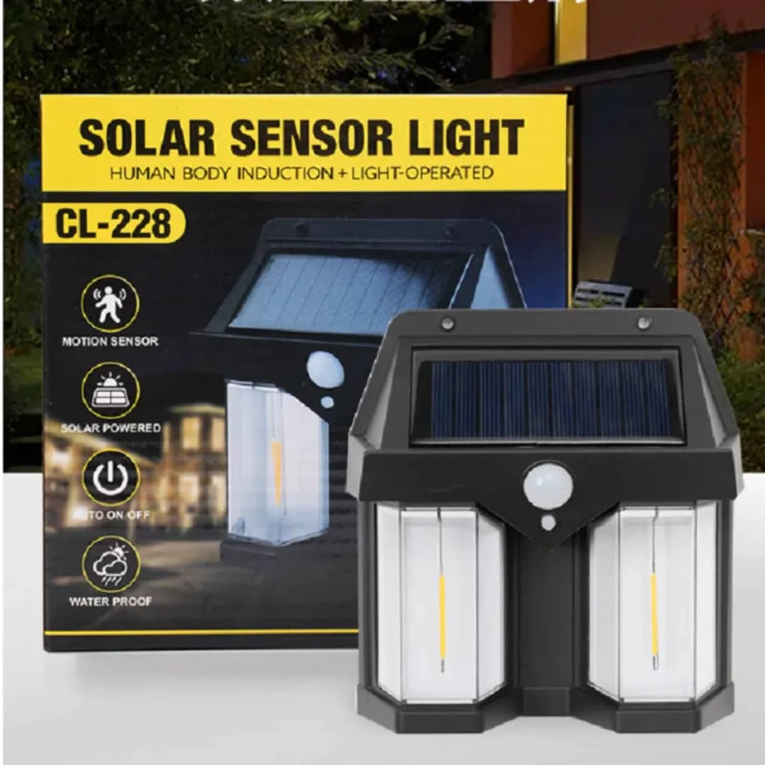 Lampe Solaire Double-Tête.