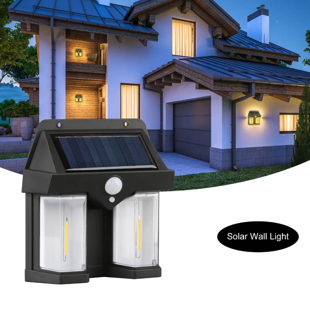 Lampe Solaire Double-Tête.
